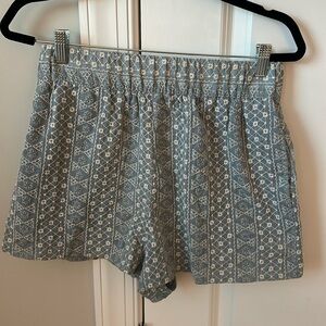 Zara embroidered boxer shorts